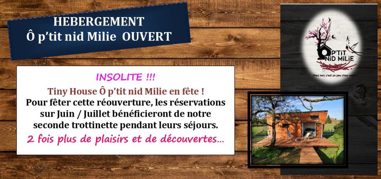 Вилла O P'Tit Nid Milie Bellefontaine  Экстерьер фото
